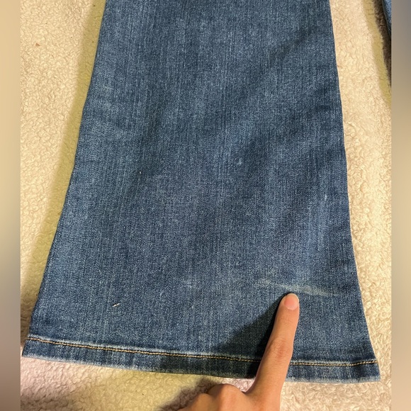 Veronica Beard Rosanna Corset Wide Leg Jeans 25/0 - Picture 16 of 16